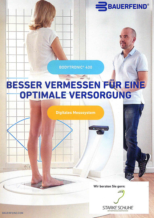 Neue Messtechnik für Kompressionsstrümpfe